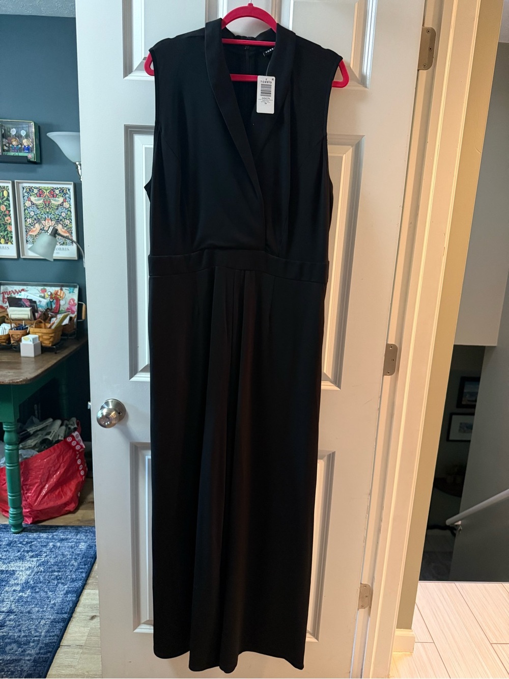 torrid Black Sleeveless Jumpsuit Dress